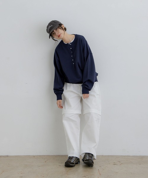 flaner パンツ Detachable 2way pants / デタッチャブル2wayパンツ