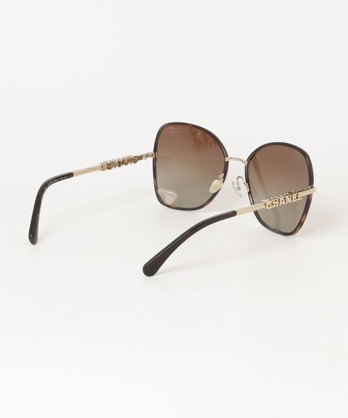 CHANEL（シャネル） バタフライシェイプサングラス - ブラウン