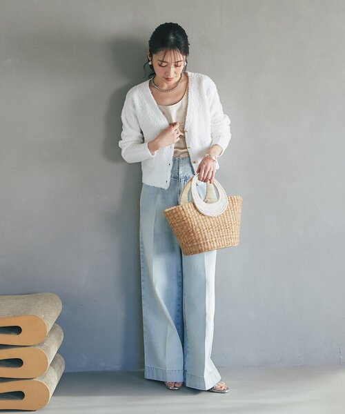 La boutique BonBon かごバッグ　ショルダーバッグ La boutique Bonbon（ラブティックボンボン） かごバッグ カゴバッグ
