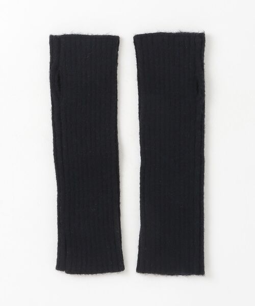 「NANO universe」 手袋 - ブラック レディース_画像2