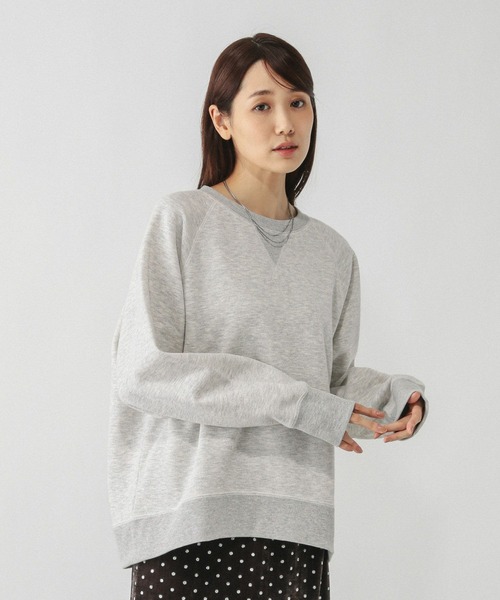 [GLOBAL WORK] тренировочный cut and sewn MEDIUM серый женский 