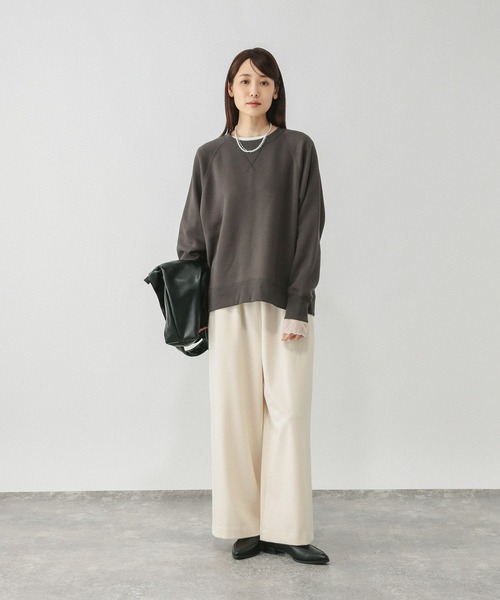 [GLOBAL WORK] тренировочный cut and sewn MEDIUM серый женский 