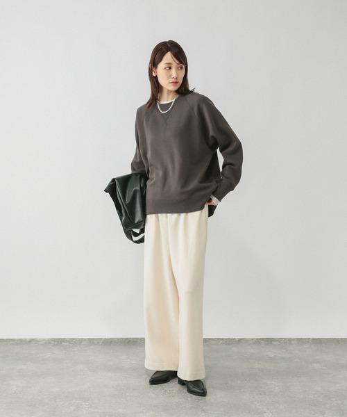 [GLOBAL WORK] тренировочный cut and sewn MEDIUM серый женский 