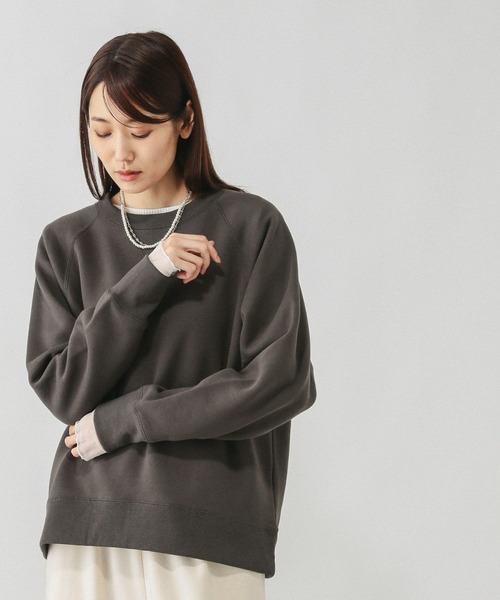 [GLOBAL WORK] тренировочный cut and sewn MEDIUM серый женский 