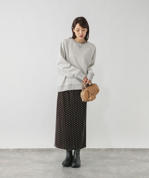 [GLOBAL WORK] тренировочный cut and sewn MEDIUM серый женский 