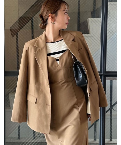 「Re:EDIT」 テーラードジャケット MEDIUM ブラック レディース_画像8