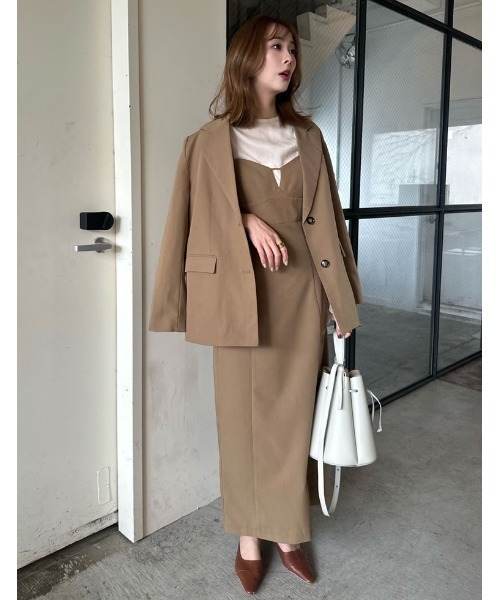 「Re:EDIT」 テーラードジャケット MEDIUM ブラック レディース_画像9