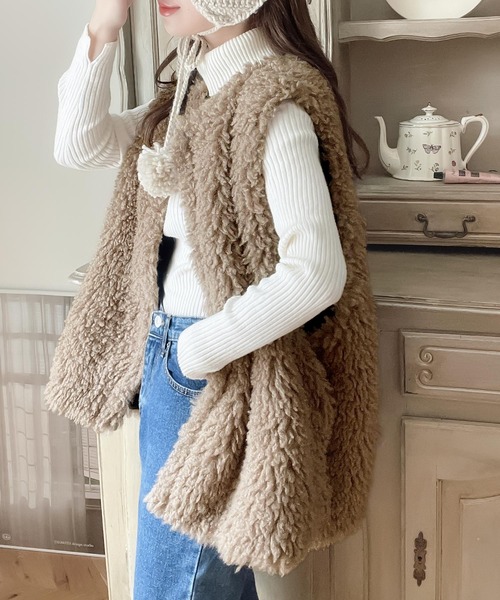 「Java」 ベスト SMALL ピンク レディース_画像10