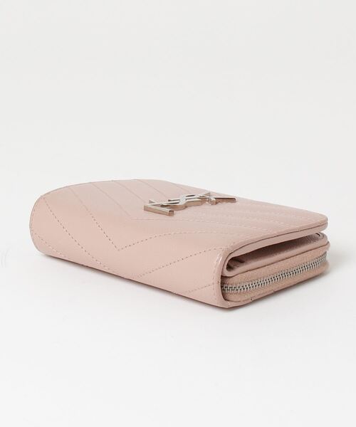 「SAINT LAURENT PARIS」 財布 - ピンク レディース_画像3