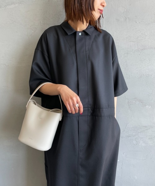 mizuiroind（ミズイロインド） ワンピース ペインターライクワンピース