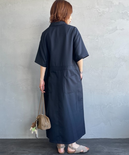 mizuiroind（ミズイロインド） ワンピース ペインターライクワンピース