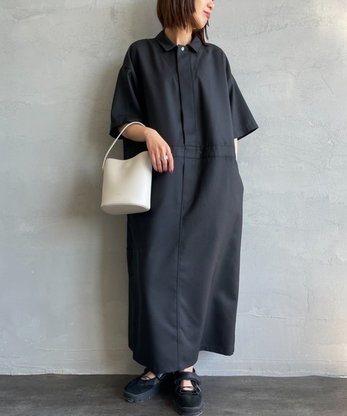 mizuiroind（ミズイロインド） ワンピース ペインターライクワンピース