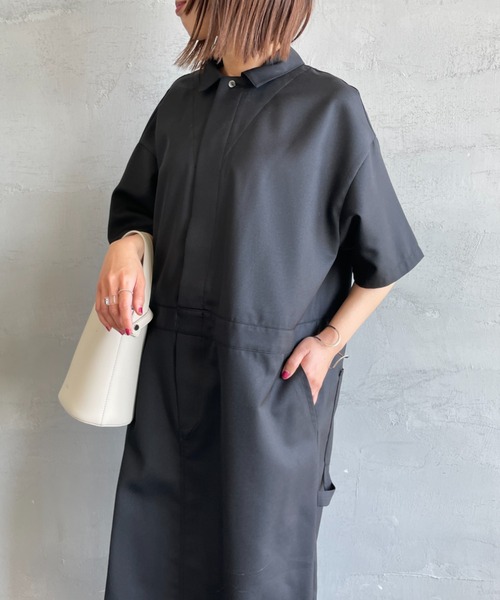 mizuiroind（ミズイロインド） ワンピース ペインターライクワンピース