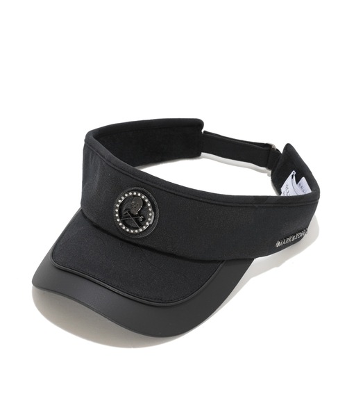 MARK & LONA バイザー グレー MARK&LONA（マークアンドロナ） サンバイザー Gauge Camo Leather Trim