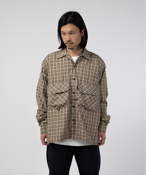 トップス DAIWA PIER TECH SPORTS OPEN COLLAR SHIRT DAIWA PIER39（ダイワ ピア39） シャツ TECH SPORTS OPEN COLLAR SHIRT