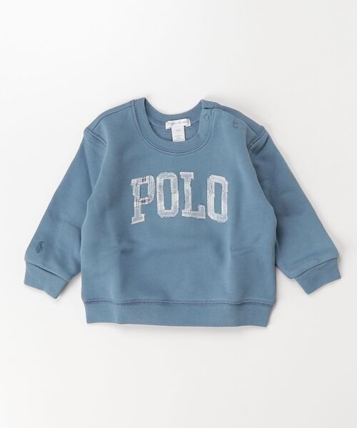未使用タグ付き140 ラルフローレンスウェットシャツ Polo Ralph Lauren Childrenswear ラルフローレン ベビー ロゴ