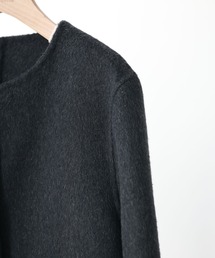 「SAISON DE PAPILLON」 ノーカラージャケット L ブラック レディースの画像2