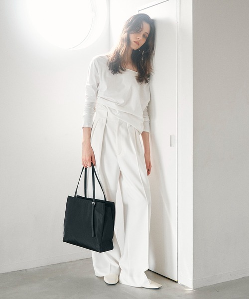 「TREASURE TOPKAPI」 トートバッグ FREE チャコールグレー レディース_画像3