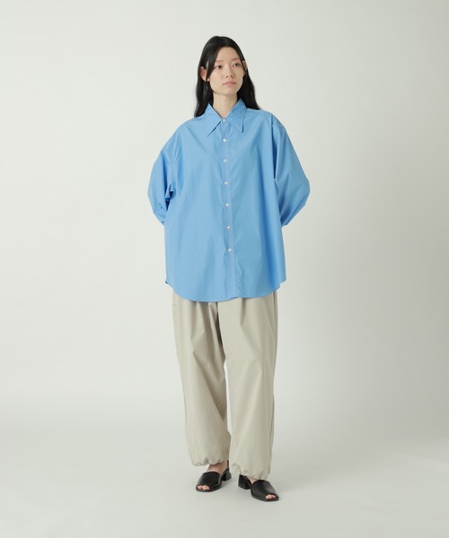 ZUCCa（ズッカ） ワイドパンツ パンツ SPUN PE STRETCH TWILL / S