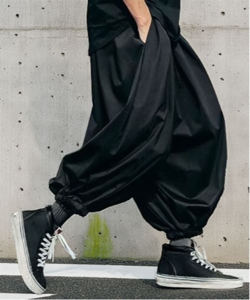 ワイドパンツ パンツ ルーズシルエット ドレープ メンズ レディース