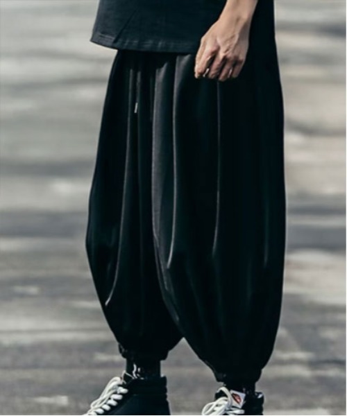 ワイドパンツ パンツ ルーズシルエット ドレープ メンズ レディース