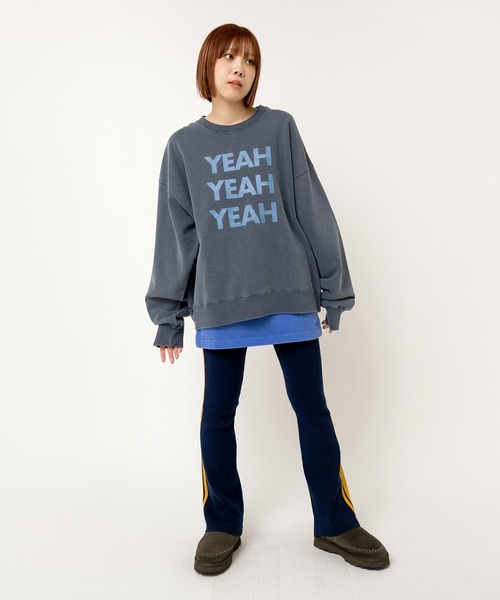 「RNA」 スウェットカットソー MEDIUM ブラウン レディース_画像5