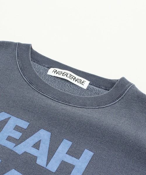 「RNA」 スウェットカットソー MEDIUM ブラウン レディース_画像6