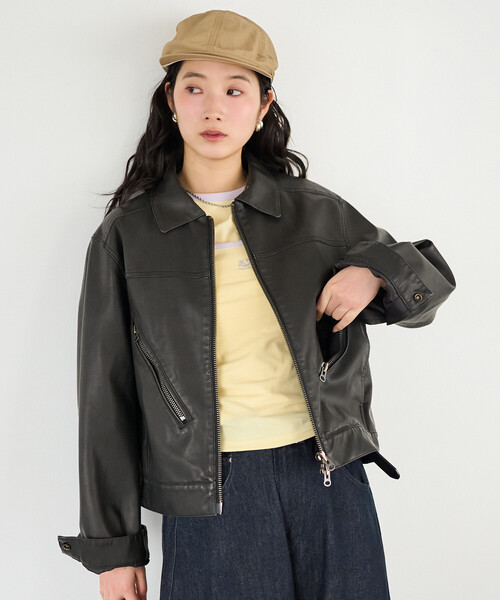 FREAK'S STORE（フリークスストア） ブルゾン アウター レザレット