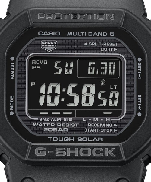 G-SHOCK 「G-SHOCK」 デジタル腕時計 FREE ブラック メンズ : ZOZOTOWN