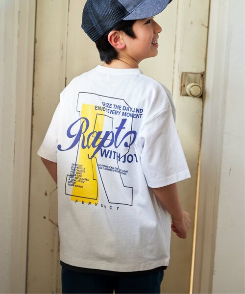 ikka（イッカ） tシャツ 「接触冷感」裾レイヤードプリントTシャツ 