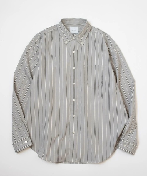 「oblekt」 長袖シャツ FREE グレー レディース_画像2