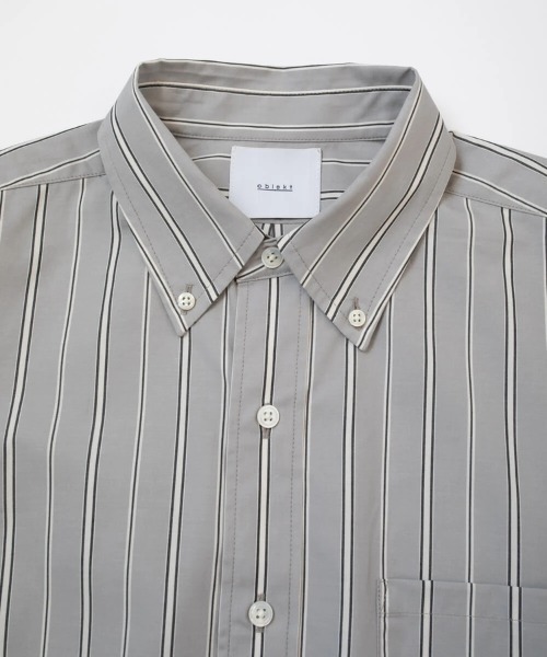「oblekt」 長袖シャツ FREE グレー レディース_画像5