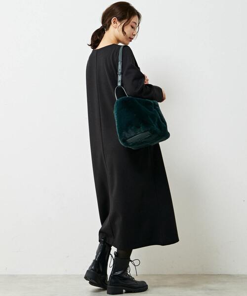 「MELROSE claire」 2WAYバッグ FREE グレー レディース_画像2