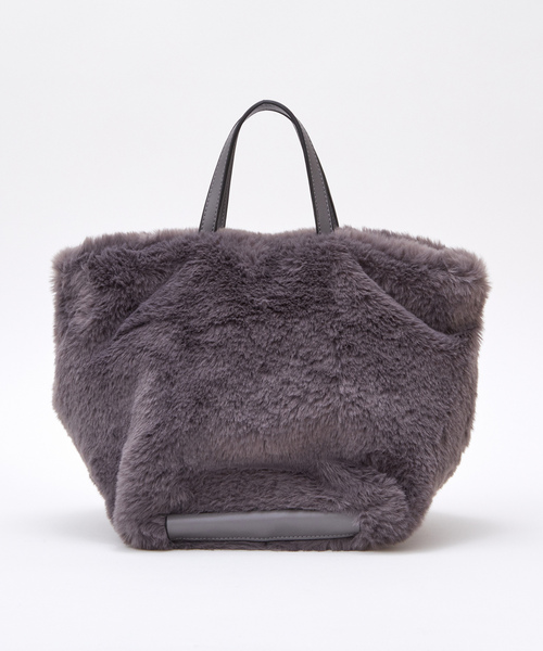 「MELROSE claire」 2WAYバッグ FREE グレー レディース_画像8