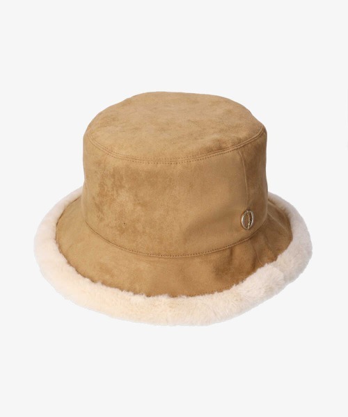 「Chapeau d' O」 ハット M/57.5cm ベージュ レディース_画像4