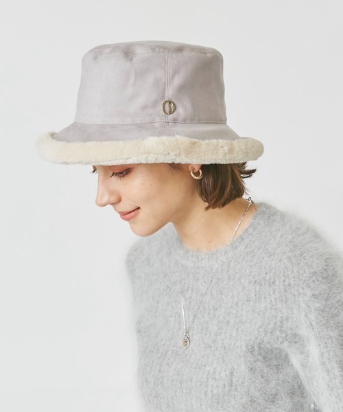 「Chapeau d' O」 ハット M/57.5cm ベージュ レディース_画像8