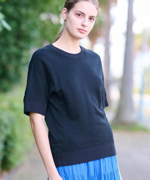 「DRESSTERIOR」 スウェットカットソー 36 ブラック レディース