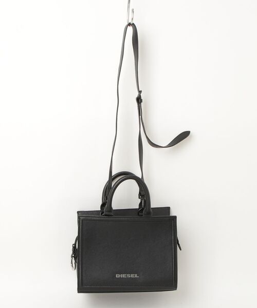 DIESEL（ディーゼル） 2WAYバッグ UNI ブラック レディース : ZOZOTOWN 
