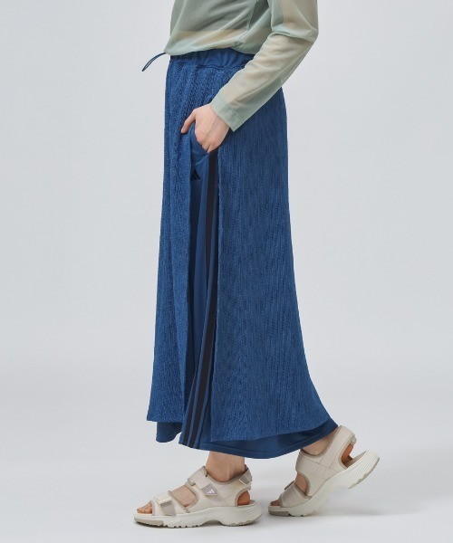 adidas 青 スカート　春夏ニット adidas（アディダス） スカート 「adidas×アルペン限定モデル