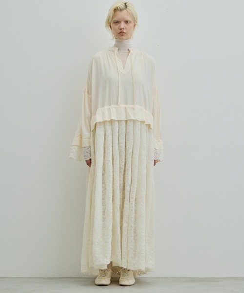 PERNA（ペルナ） ワンピース レーシーチャーチドレス : ZOZOTOWN Yahoo