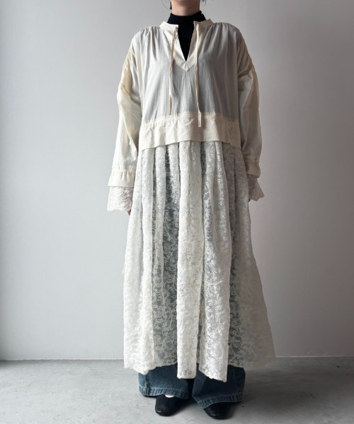 PERNA（ペルナ） ワンピース レーシーチャーチドレス : ZOZOTOWN Yahoo