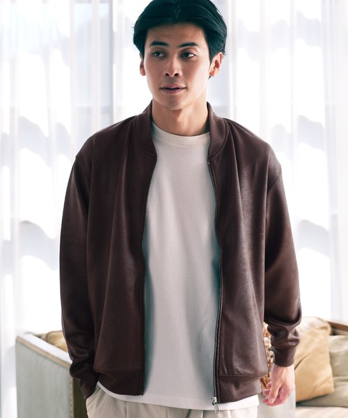 JIGGYS SHOP（ジギーズショップ） ジャージ ストレッチ フェイクレザー