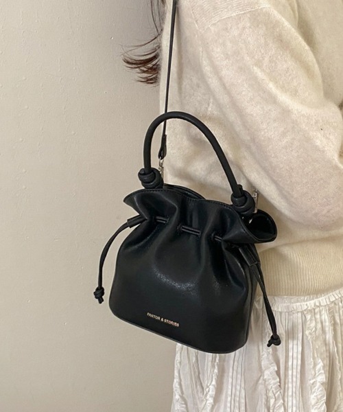 AlexanderWang 巾着型 ハンドバッグ ブラック AlexanderWang 巾着型 ハンドバッグ ブラック alexanderwang