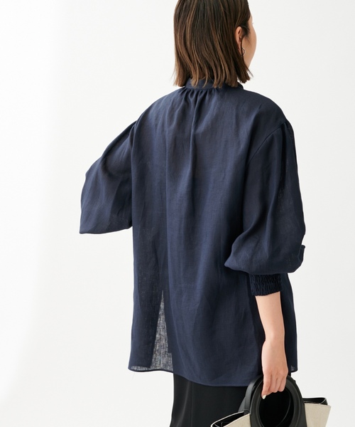 「journal standard L'essage」 長袖ブラウス - ブラウン レディース_画像10