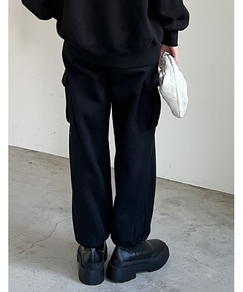 「Re:EDIT」 カーゴパンツ LARGE オートミール レディース_画像3