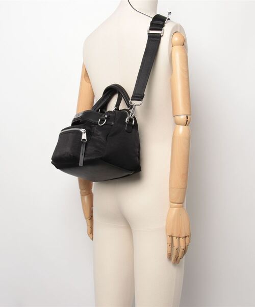 DIESEL（ディーゼル） 2WAYバッグ UNI ブラック レディース : ZOZOTOWN