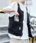 ベスト ジレ 2WAY多機能フェスベスト/トー...の詳細画像3