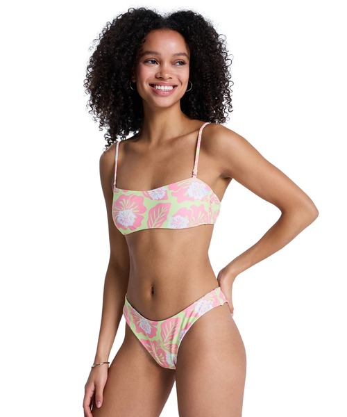 ROXY（ロキシー） 水着 ROXY HIBISCUS HYPE BANDEAU REVO ビキニ