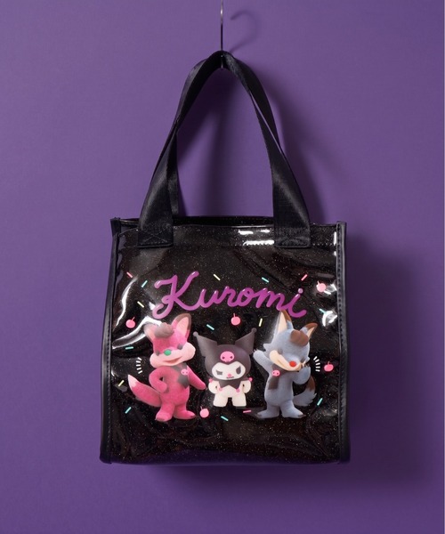 sanrio（サンリオ） トートバッグ 小さめ クリア ミニ クリア
