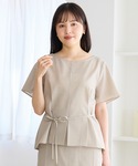 リネンシャツ ブラウス シャツ 夏 半袖 「好...の詳細画像2